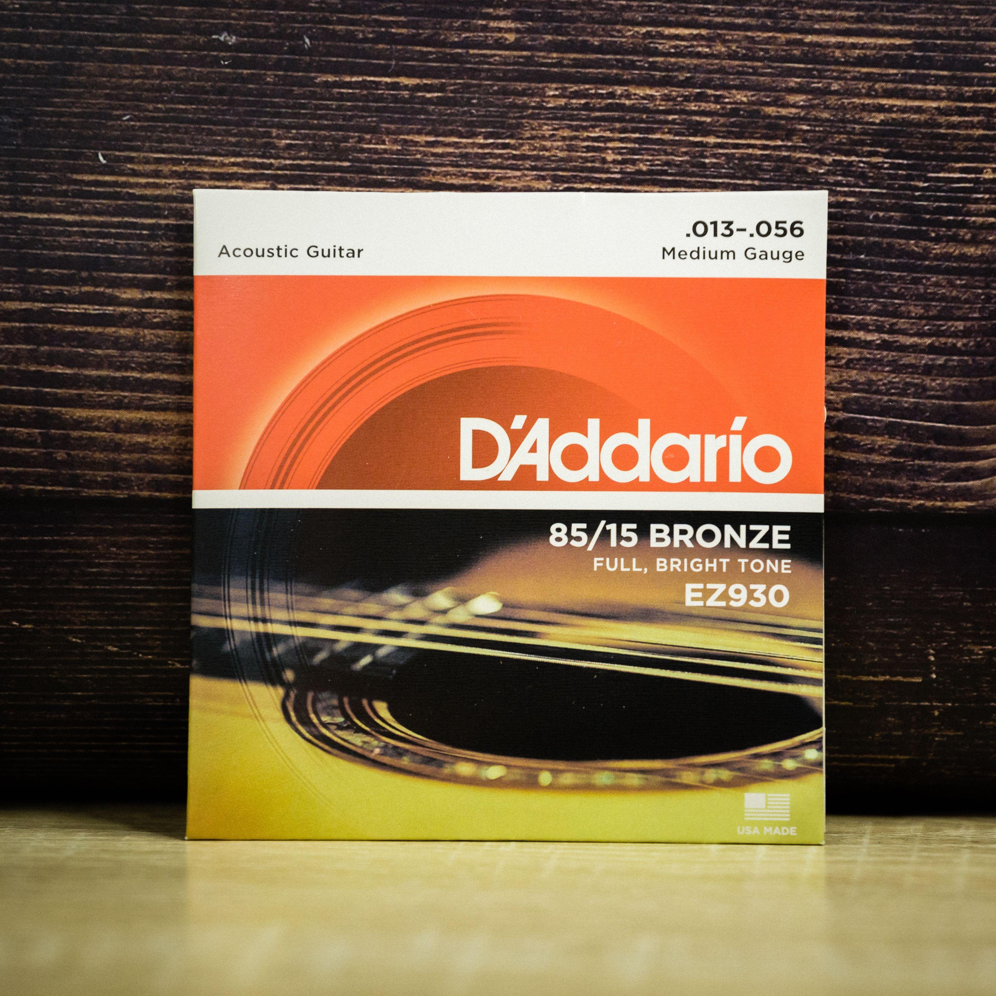 Струны для акустической гитары D'addario EZ930, 13-56