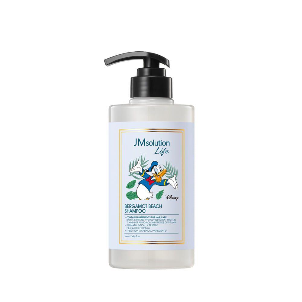 JMSolution Шампунь для волос с экстрактом бергамота LIFE DISNEY BERGAMOT BEACH SHAMPOO, 500 мл.