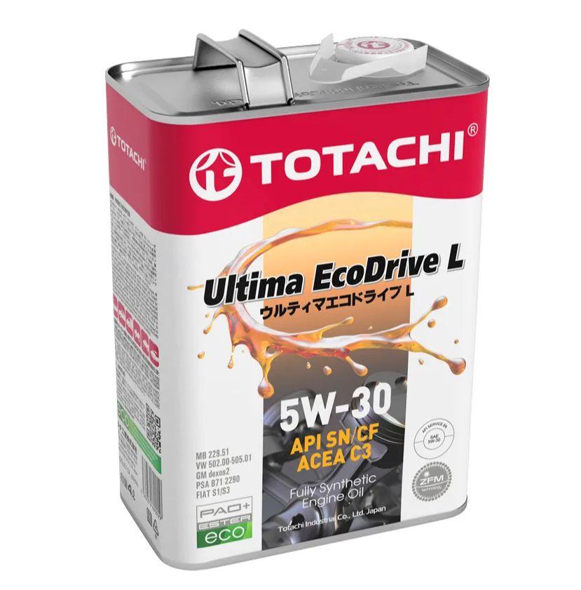 TOTACHI ultima ecodrive l 5W-30 Масло моторное, Синтетическое, 4 л