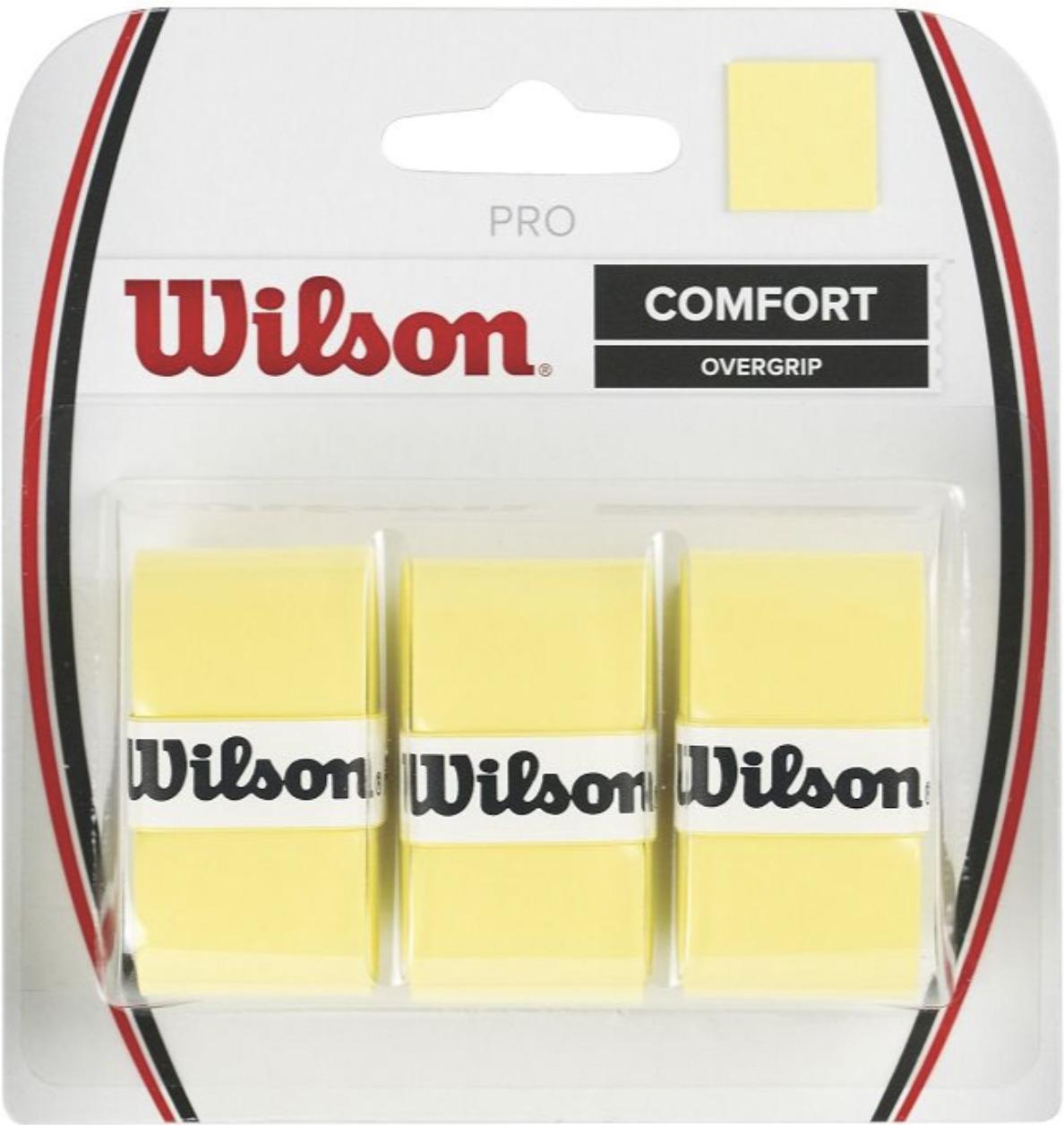 Намотка верхняя Wilson PRO Comfort 3шт. Желтый