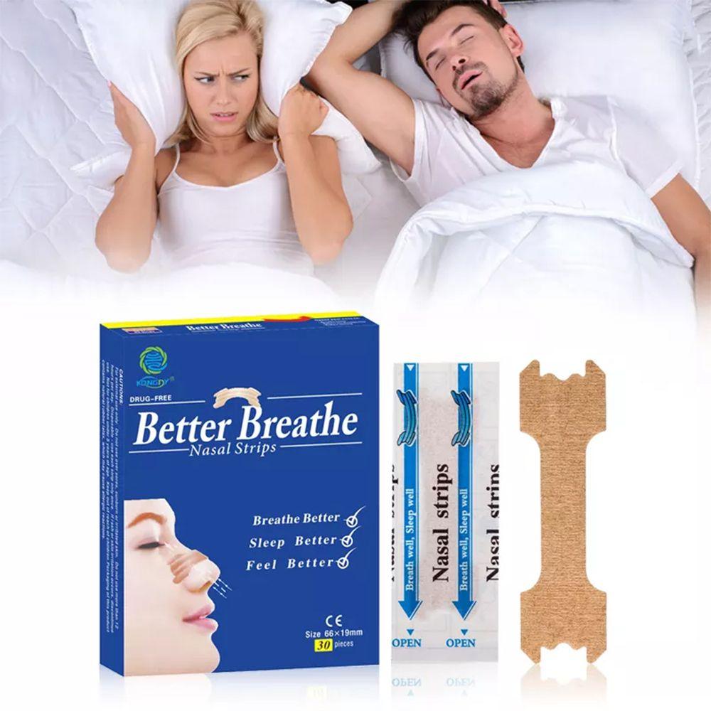 Kongdy | Пластырь - назальные полоски Kongdy от храпа Better Breathe средний размер (30 шт.)