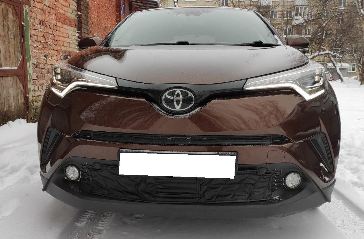 Утеплитель радиатора для Toyota C-HR 2016-2019