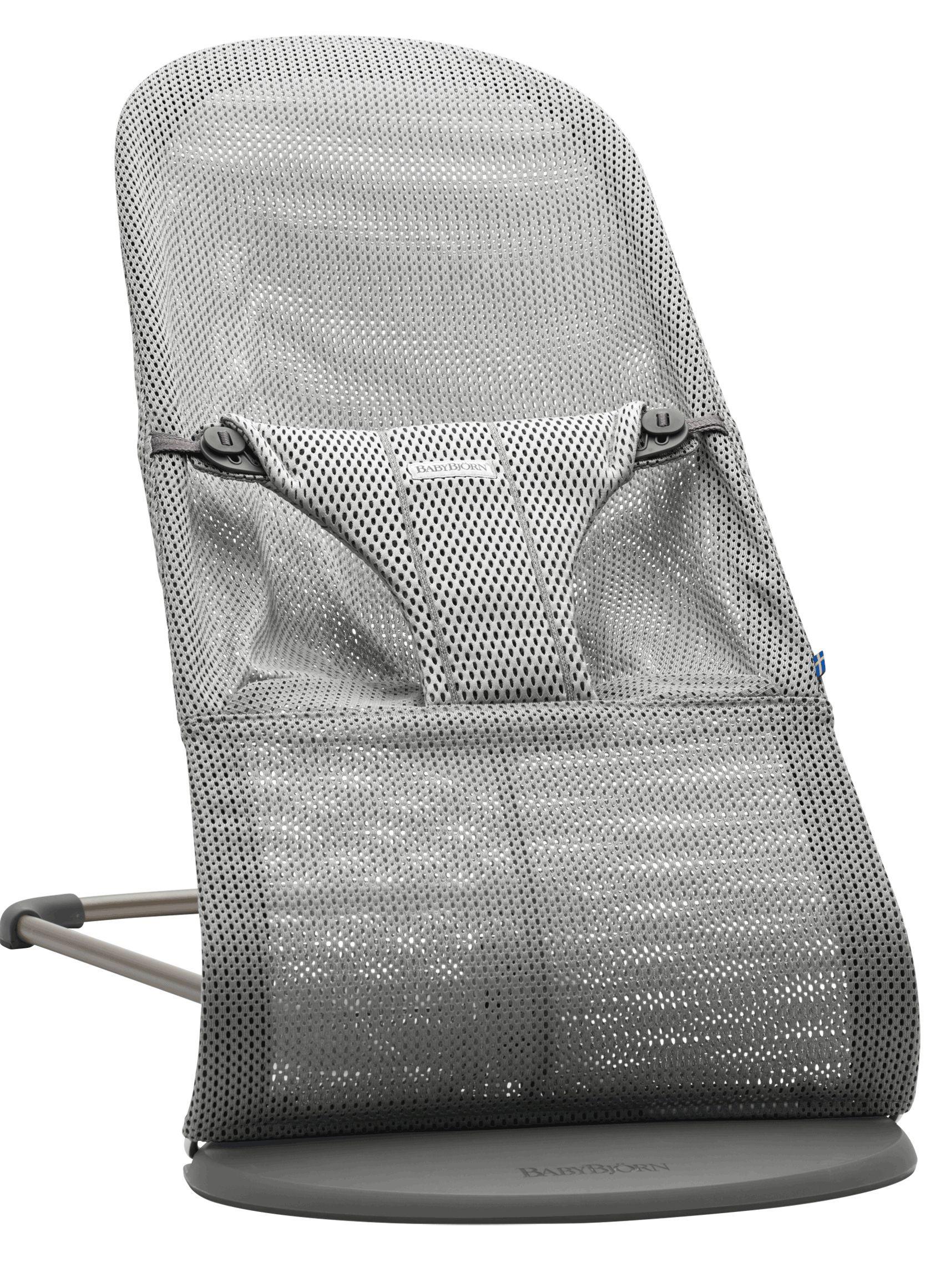 Кресло-шезлонг BabyBjorn Bliss Mesh Grey 0060.18