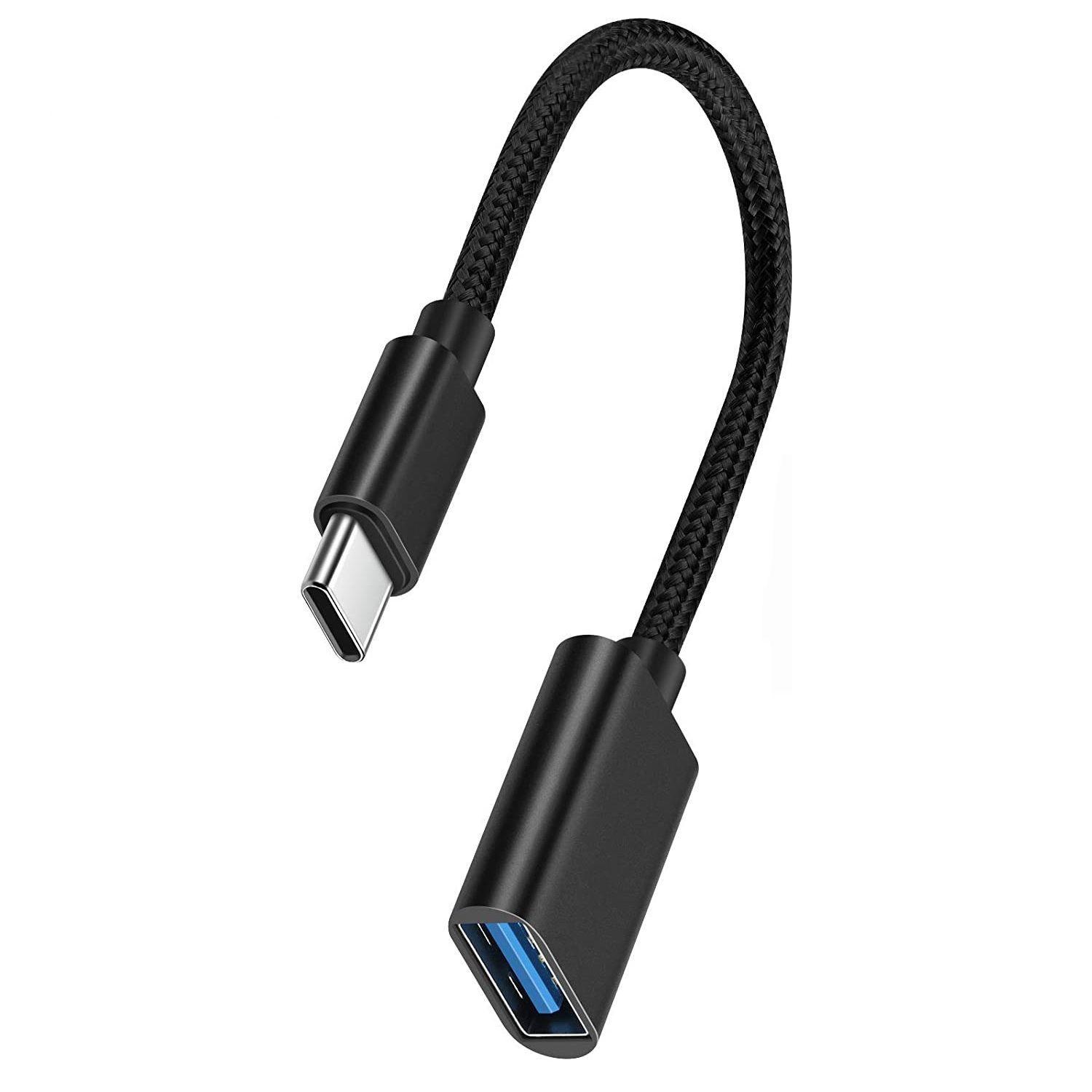 GoodDevice Кабель для мобильных устройств USB Type-C/USB 3.0 Type-A, черный