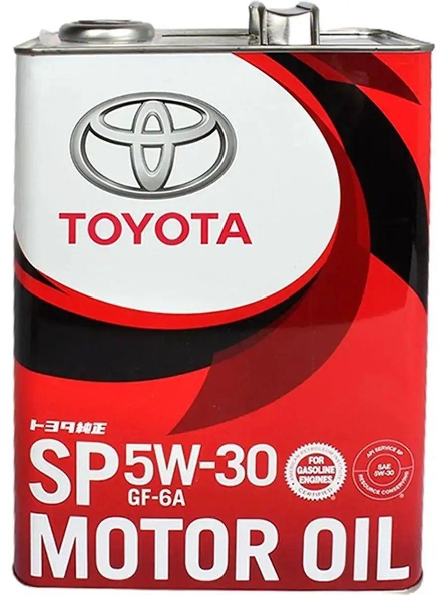 Toyota 5W-30 Масло моторное, Синтетическое, 4 л