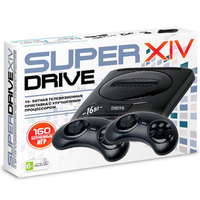 Игровая приставка 16-bit Super Drive Classic 14 + 160 игр