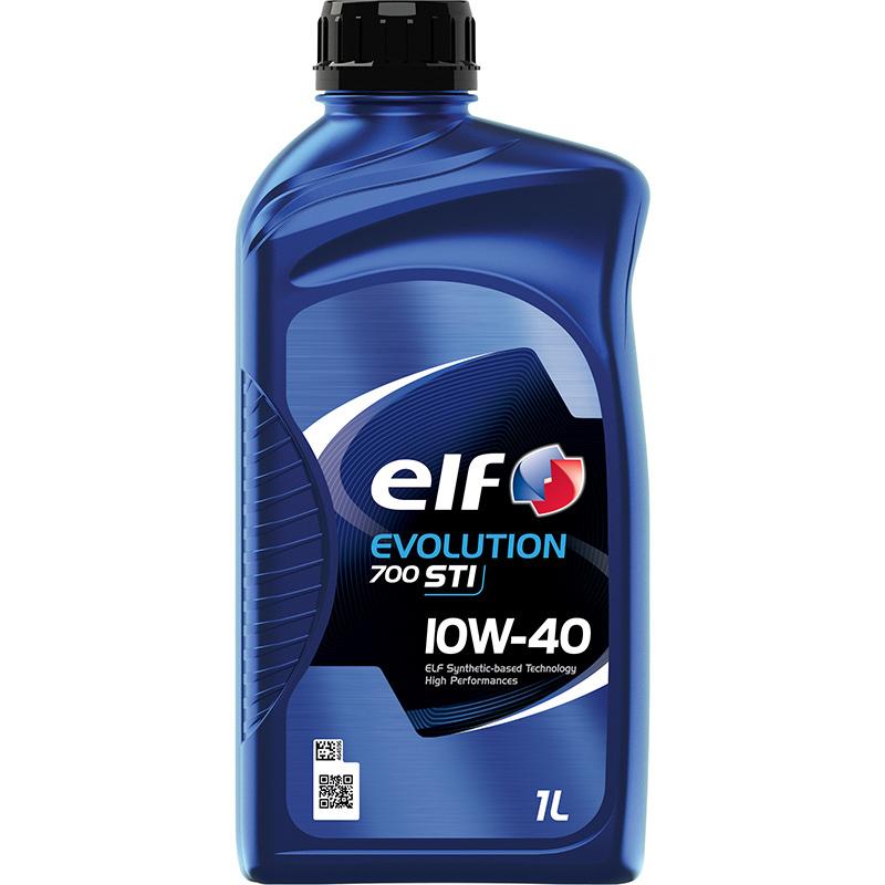 ELF EVOLUTION 700 STI 10W-40 Масло моторное, Полусинтетическое, 1 л