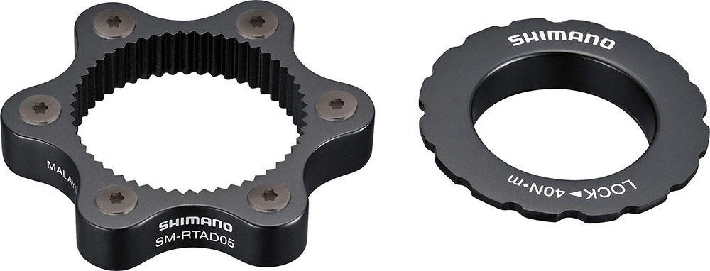 Адаптер диск торм SHIMANO переходник, с CenterLock на 6 болт, SM-RTAD05