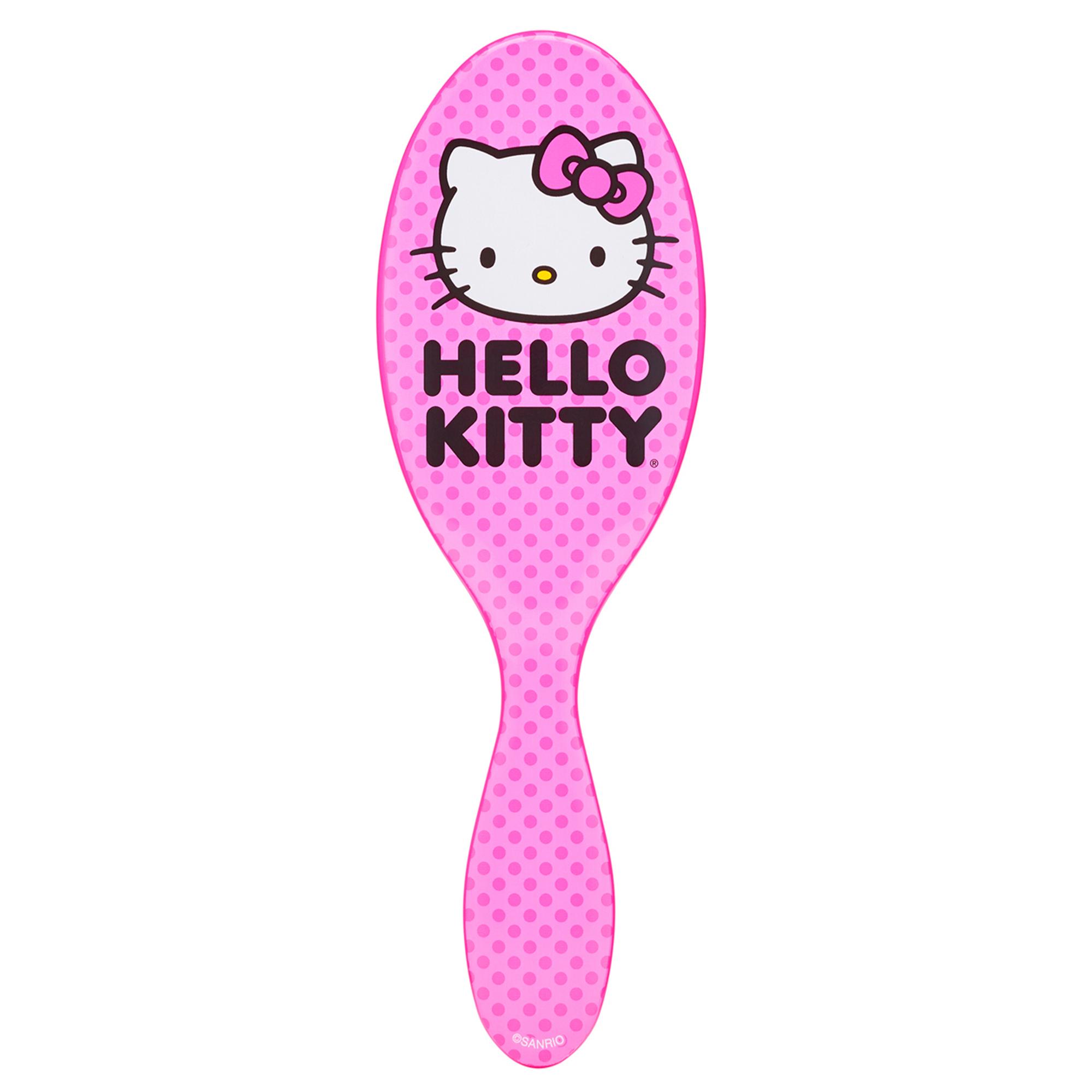 Wet Brush | WET BRUSH Расческа для волос массажная (Хэллоу Китти) HELLO KITTY PINK / бережное расчесывание спутанных, мокрых, сухих волос