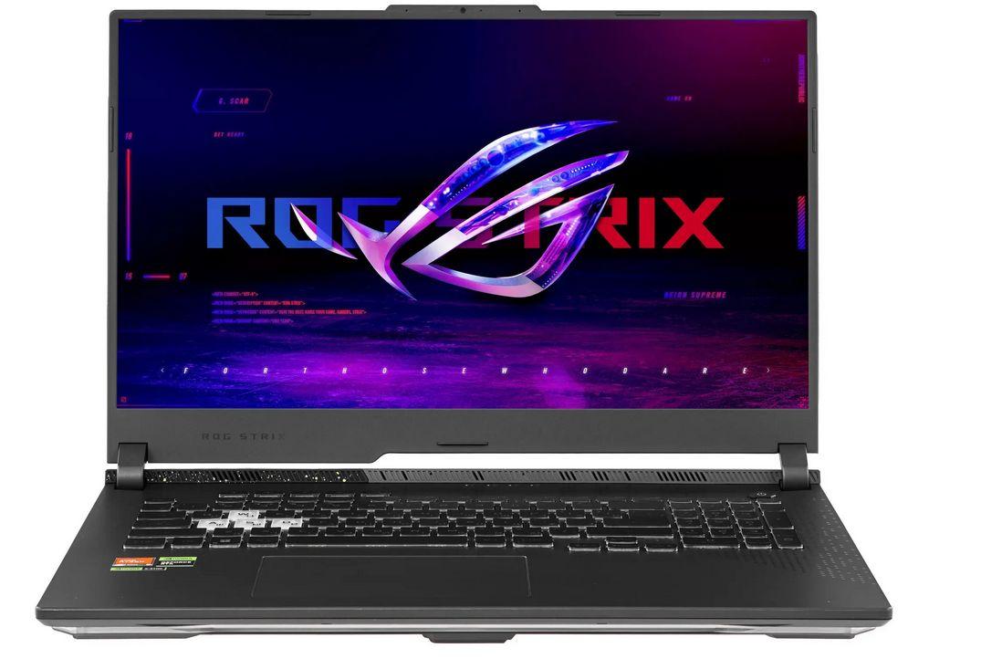 ASUS ROG Strix G17 G713PU-LL043 (90NR0C54-M00350) Игровой ноутбук 17,3", AMD Ryzen 9 7845HX, RAM 16 ГБ, SSD 1024 ГБ, NVIDIA GeForce RTX 4050 для ноутбуков (6 Гб), Без системы, (90NR0C54-M00350), серый, Русская раскладка