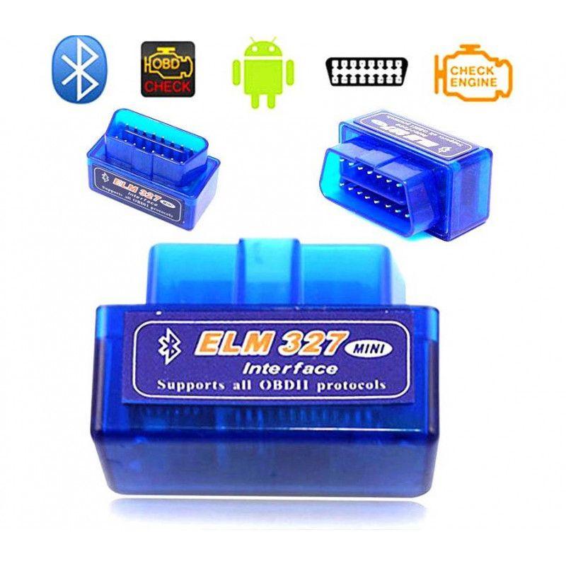 Сканер для диагностики автомобилей ELM327 OBD2 Bluetooth v1.5 / Адаптер для диагностики автомобиля