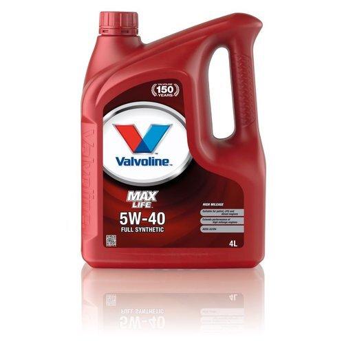 Valvoline | Valvoline Max Life 5W-40 Масло моторное, Синтетическое, 4 л