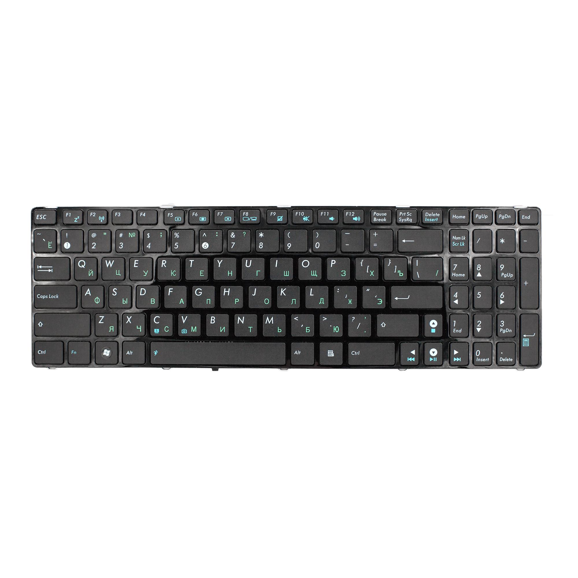 Клавиатура для ноутбука Asus k53s / x54h / a52j / x75vc / n53 / x54c / k52 / x75v / x75a / a54h / x54hr / a52f / n61 / x54l / x75vd / k54c / k72 / lamborghini vx7 / x75vb / a52d / a52n / g53 / g60 / g51 / vx7sx / mp-09q33su-5282 / a 72f / ul 50v / a 72d