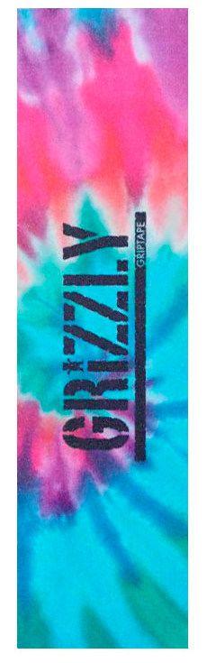 Шкурка для скейтборда / самоката / Grizzly Tie Dye Griptape Pink