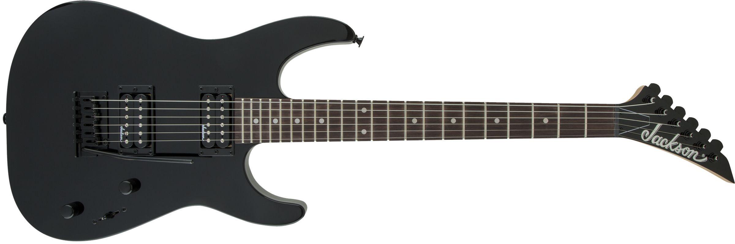 Jackson Электрогитара JS Series Dinky JS11, Amaranth Fingerboard, Gloss Black 6-струнная, корпус Тополь 4/4