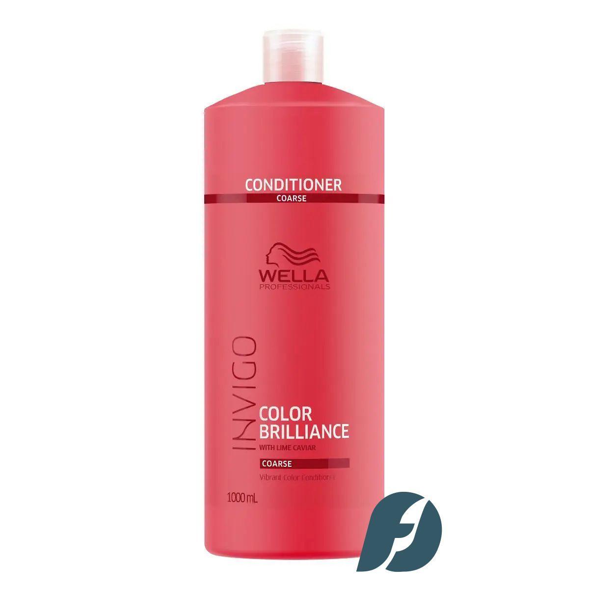 Wella Professionals Invigo Color Brilliance COARSE Бальзам-кондиционер уход и защита цвета окрашенных жестких волос, 1000мл