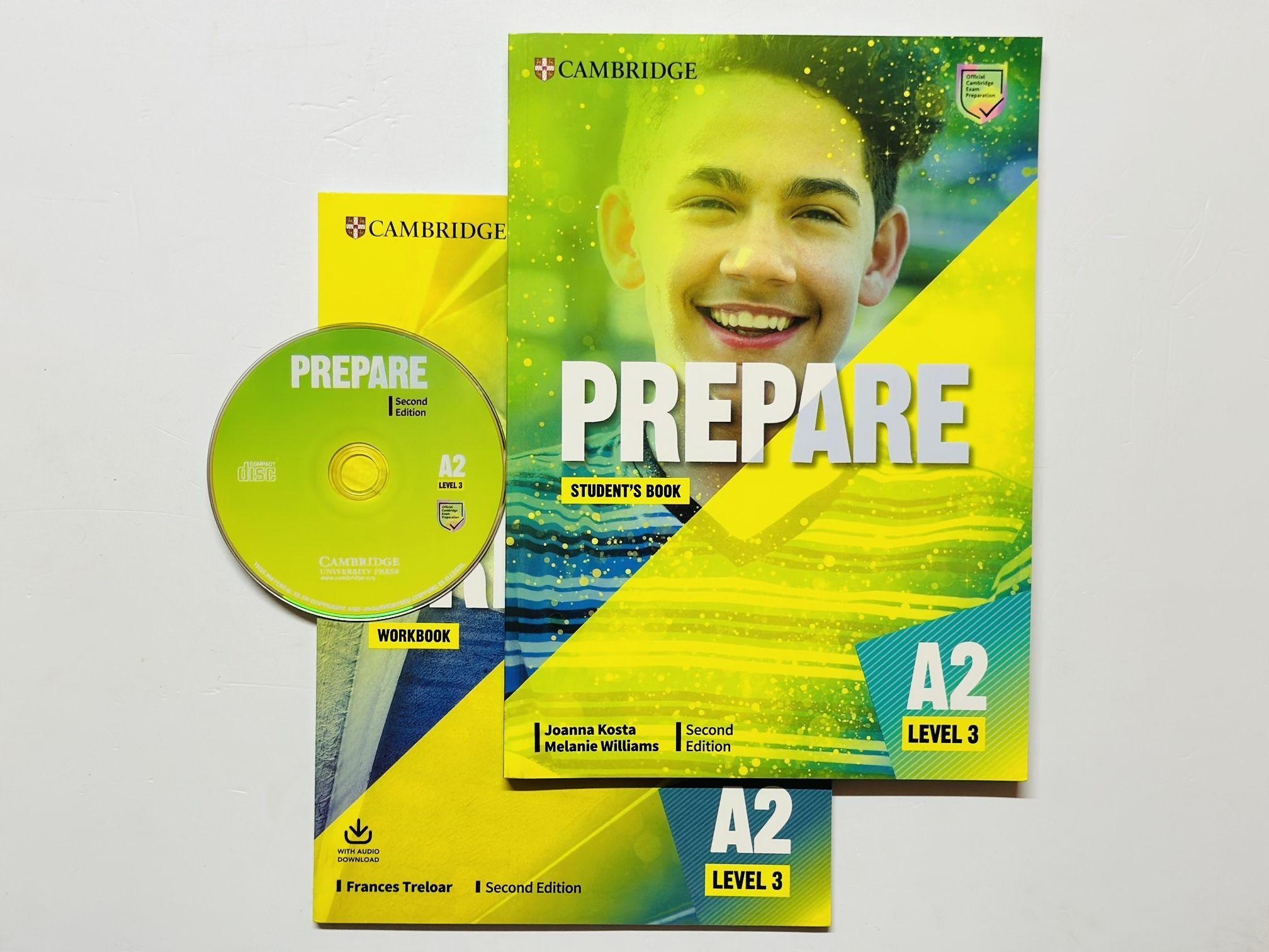 Prepare A2 Level 3 Second Edition, Второе Издание: Student's Book+Workbook+CD