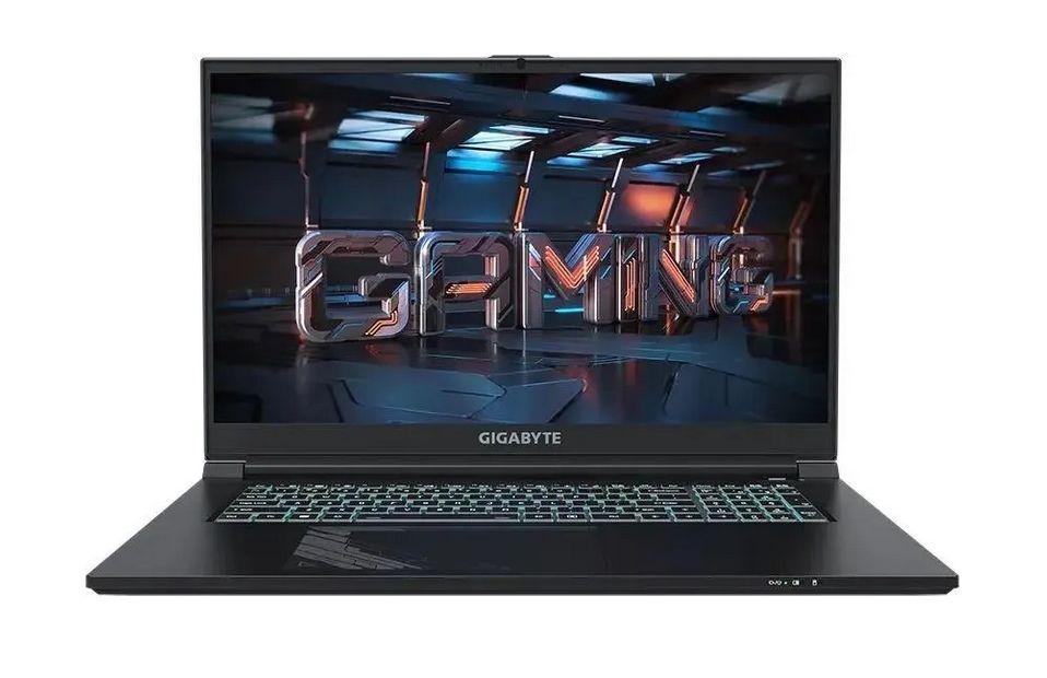 Gigabyte G7 KF (KF-E3KZ213SD) Игровой ноутбук 17.3", Intel Core i5-12500H, RAM 16 ГБ, SSD 512 ГБ, NVIDIA GeForce RTX 4060 для ноутбуков (8 Гб), Без системы, (KF-E3KZ213SD), черный, Русская раскладка