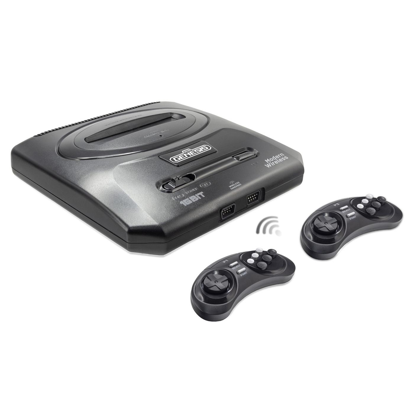 SEGA Retro Genesis Modern Wireless + 170 игр + 2 беспроводных джойстика 2.4ГГц