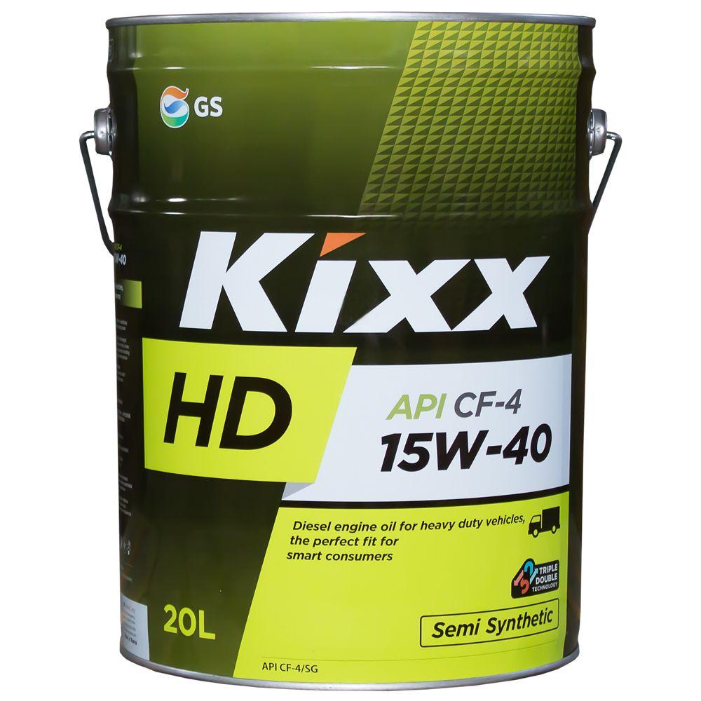 Kixx Hd 15W-40 Масло моторное, Полусинтетическое, 20 л