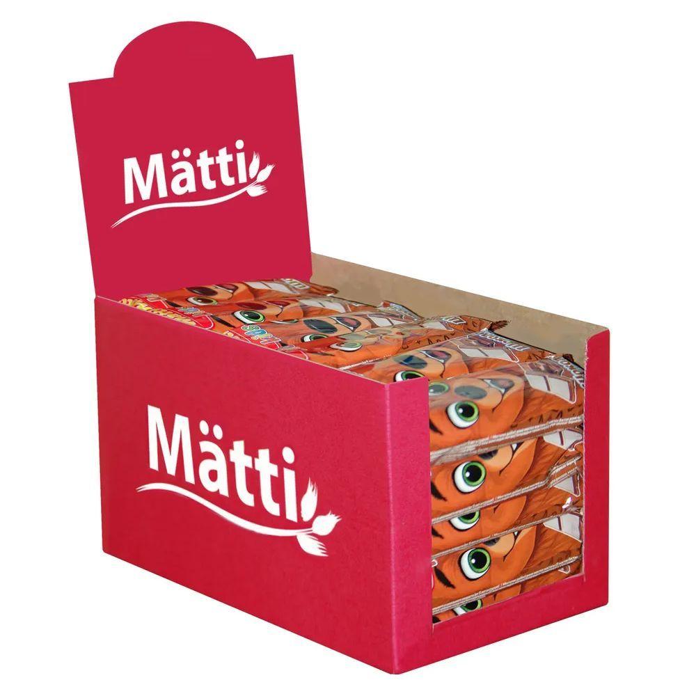 Злаковые батончики-мюсли MATTI KIDS шоколад 24 г х 24 штуки, снэки на перекус