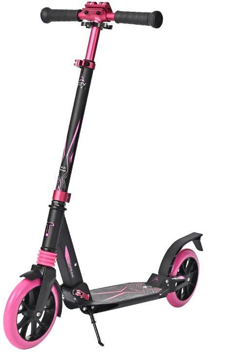 Самокат Tech Team City scooter pink 1/2