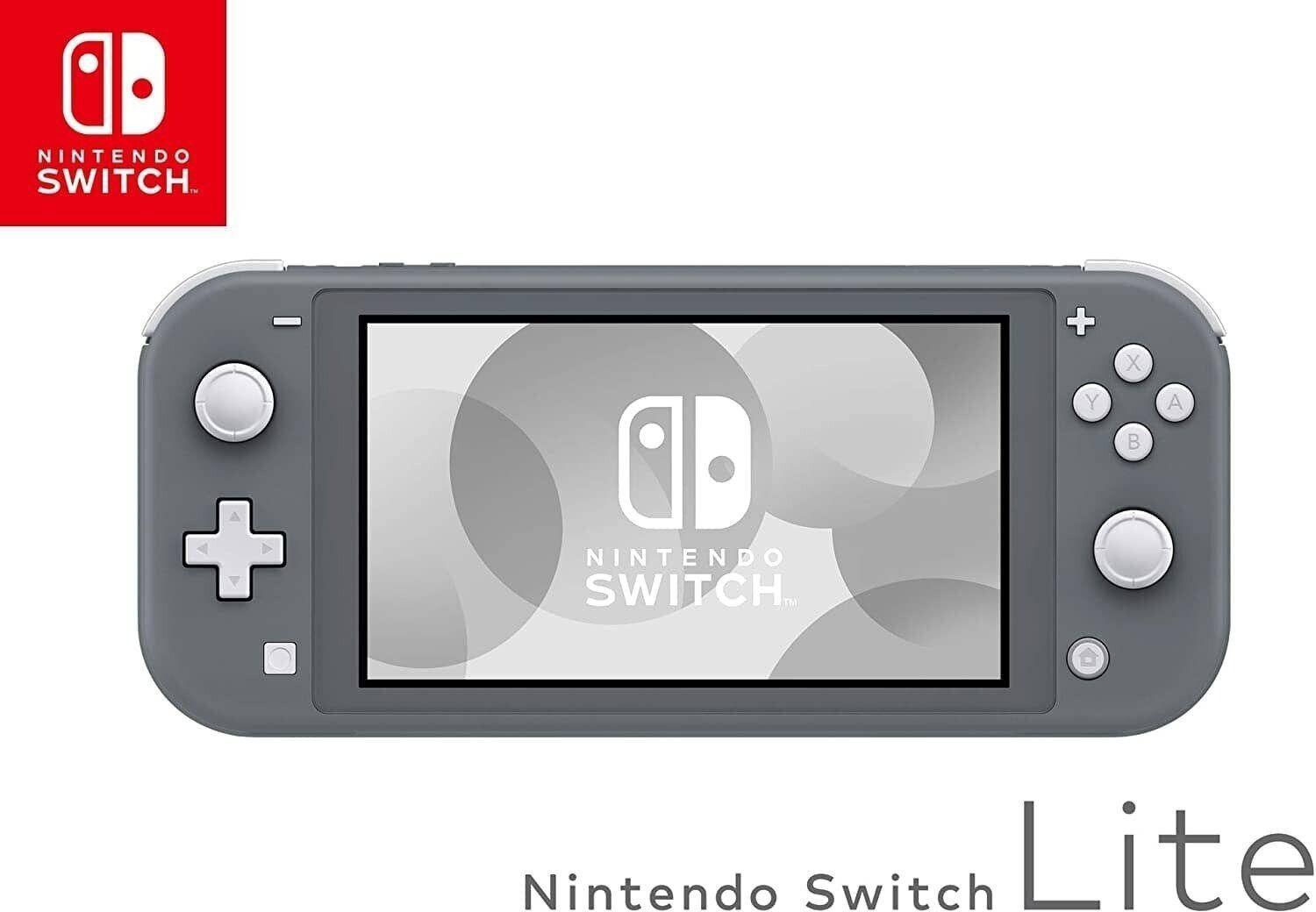 Игровая приставка Nintendo Switch Lite 32 ГБ, серый