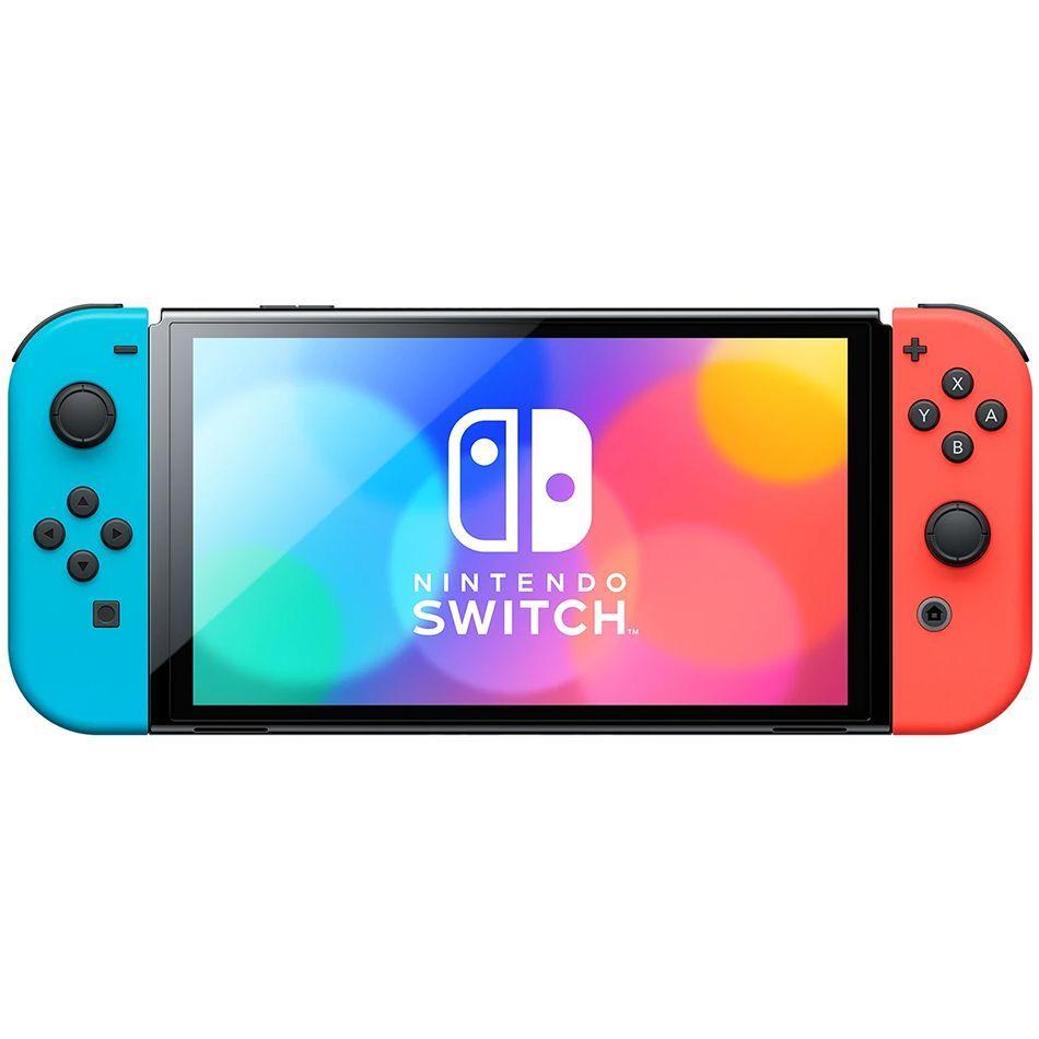 Игровая приставка Nintendo Switch OLED 64 ГБ, Neon