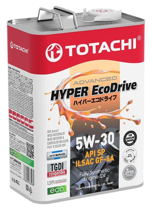 TOTACHI hyper ecodrive 5W-30 Масло моторное, Синтетическое, 4 л