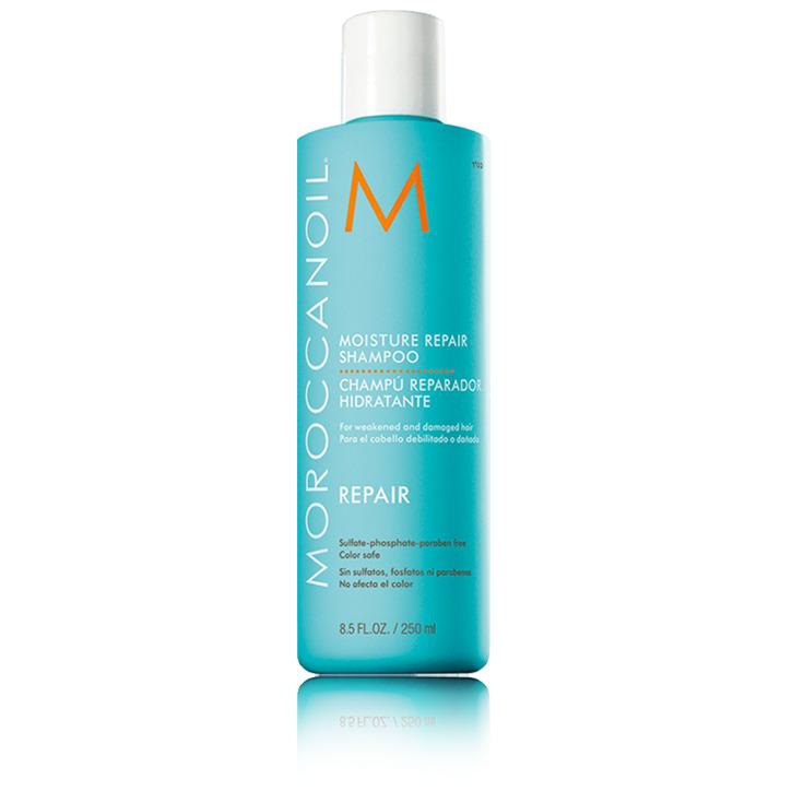 Moroccanoil Moisture Repair Shampoo Увлажняющий и восстанавливающий шампунь для волос, 250 мл