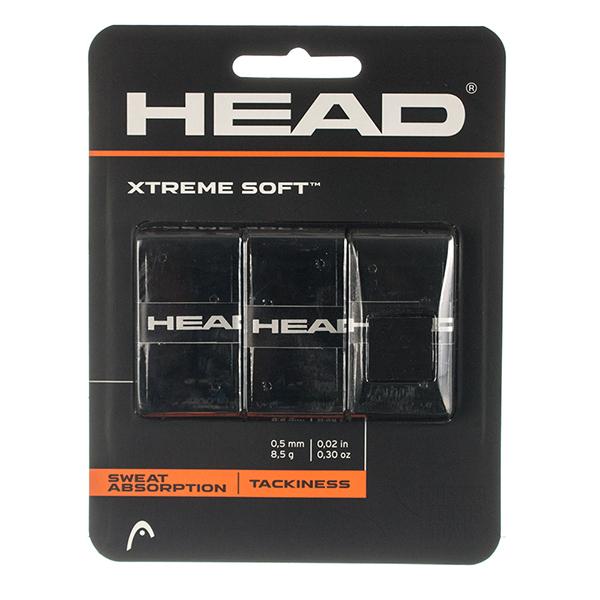 Обмотка для ручки HEAD Overgrip XtremeSoft x3, Black