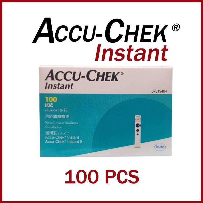 Тест-полоски " Accu-Chek Instant " ( Акку-Чек Инстант ) №100 срок годности 10.2025