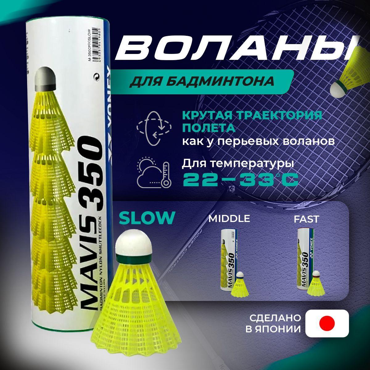 YONEX Набор воланов 6 шт