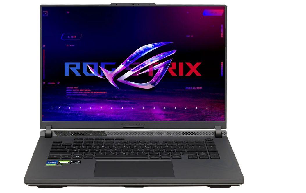 ASUS ROG Strix G16 G614JI-N4148W (90NR0D42-M007S0) Игровой ноутбук 16", Intel Core i7-13650HX, RAM 16 ГБ, SSD 1024 ГБ, NVIDIA GeForce RTX 4070 для ноутбуков (8 Гб), Windows Home, (90NR0D42-M007S0), серый, Русская раскладка