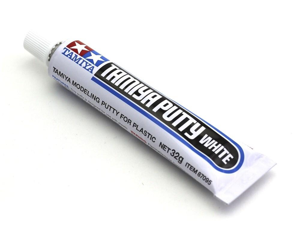 Tamiya Putty White, Шпаклевка белая, 32 гр