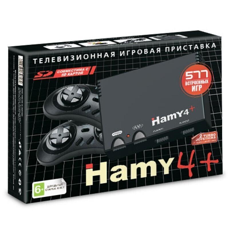 Игровая приставка HAMY 4+ (16+8 bit) + 577 игр