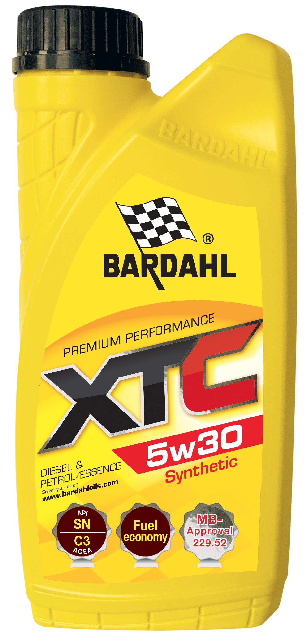 Bardahl Xtc 5W-30 Масло моторное, Синтетическое, 1 л