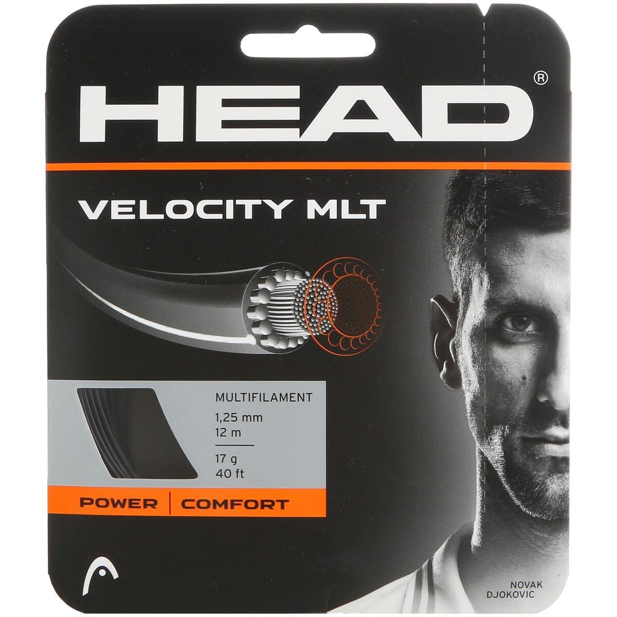 Струны для ракетки Head Velocity MLT Черный 281404-16BK (Толщина: 130)