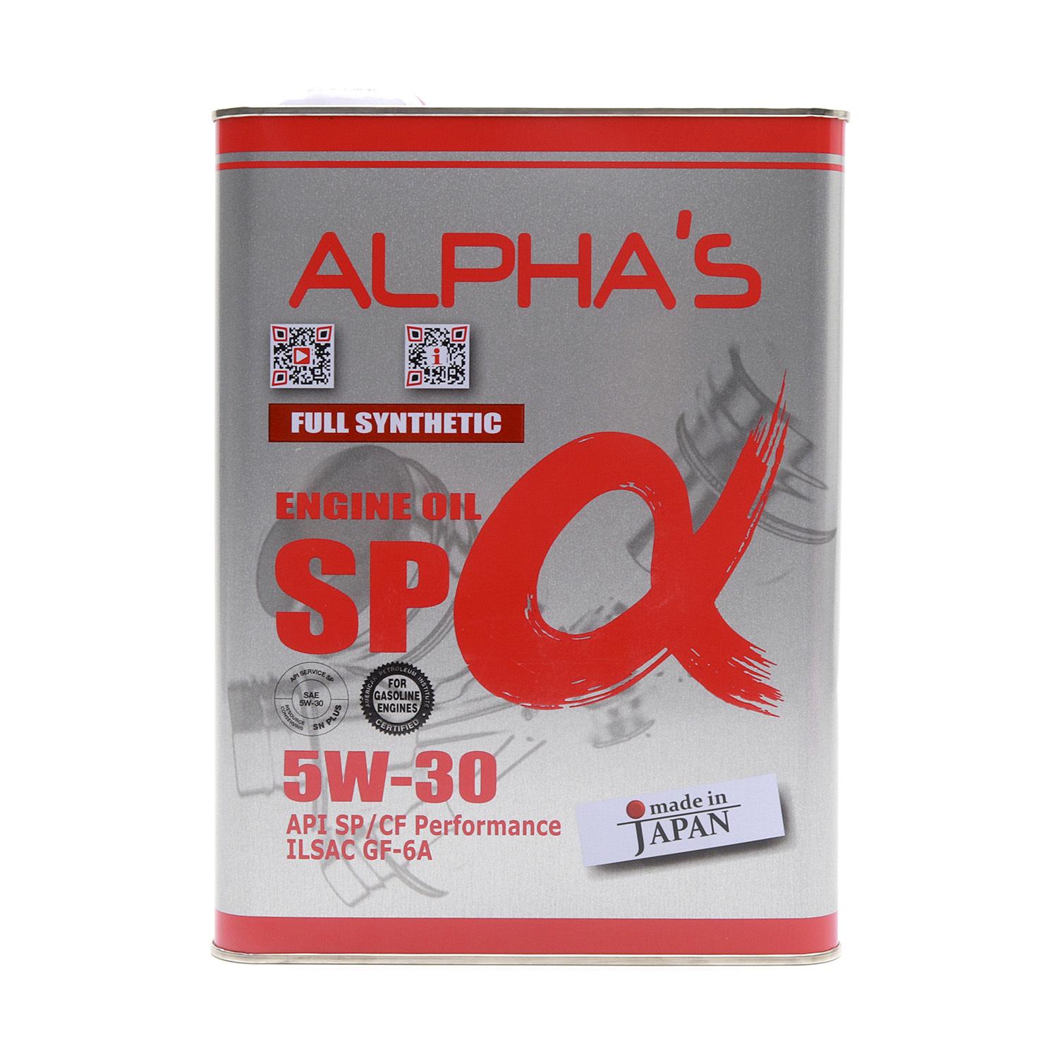 ALPHAS 5W-30 Масло моторное, Синтетическое, 4 л