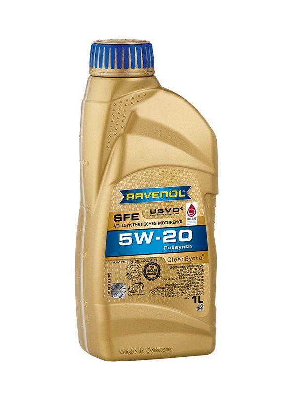 RAVENOL Sfe Sae 5W-20 Масло моторное, Синтетическое, 1 л