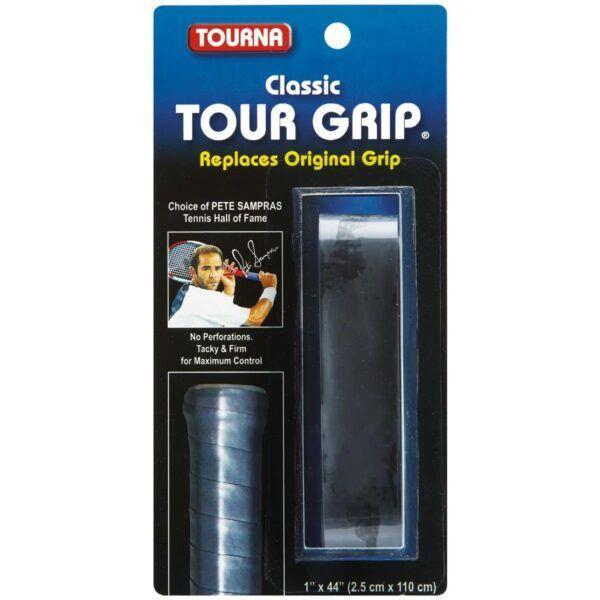 Намотка базовая для теннисной ракетки Tourna Classic Tour Grip цвет черный