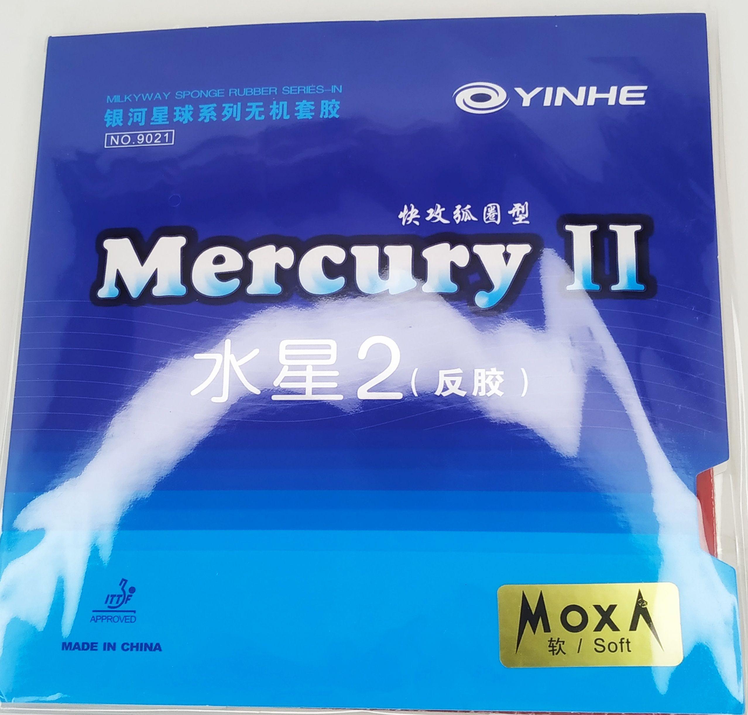 Накладка YINHE Mercury 2(soft) красная для настольного тенниса