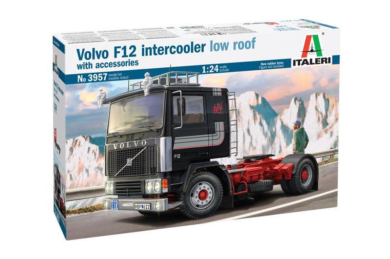 Сборная модель "Volvo F12 Intercooler Low Roof w/ accessories" (1:24), артикул 3957