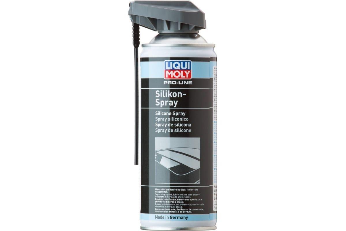 Бесцветная смазка-силикон LIQUI MOLY 7389 Pro-Line Silicon-Spray 400 мл