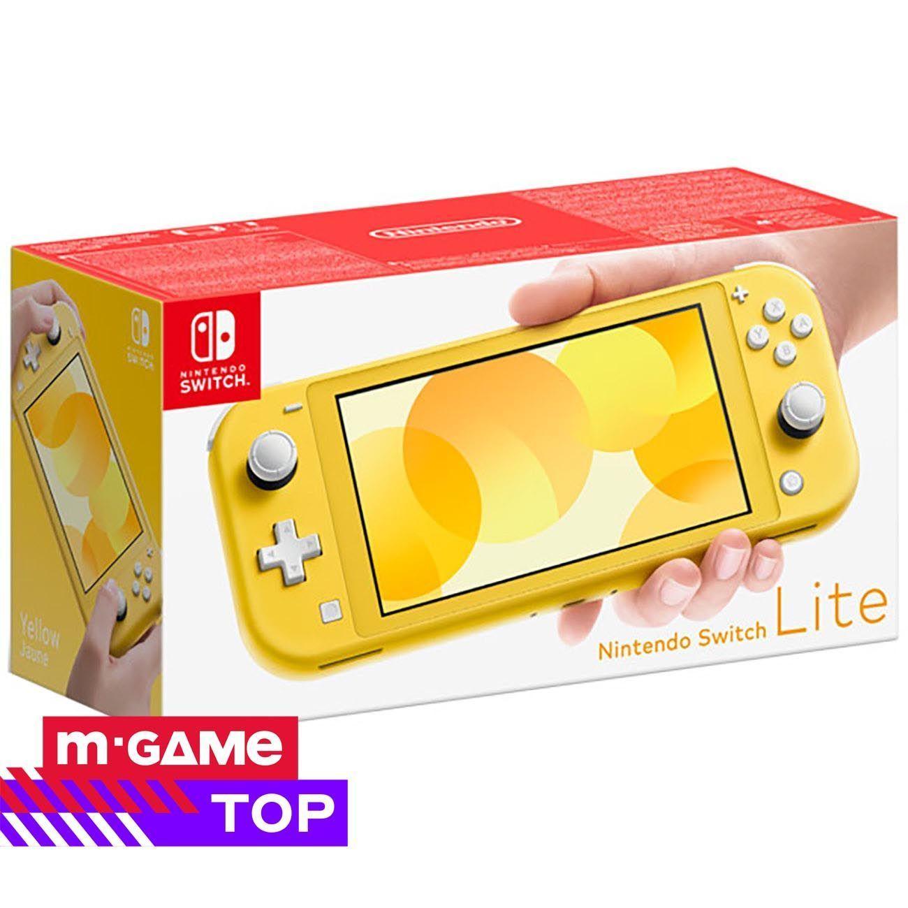 Игровая консоль Nintendo Switch Lite желтый