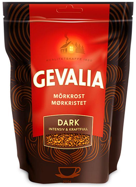 Кофе растворимый сублимированный GEVALIA Morkrost DARK (Нидерланды) 200 гр.