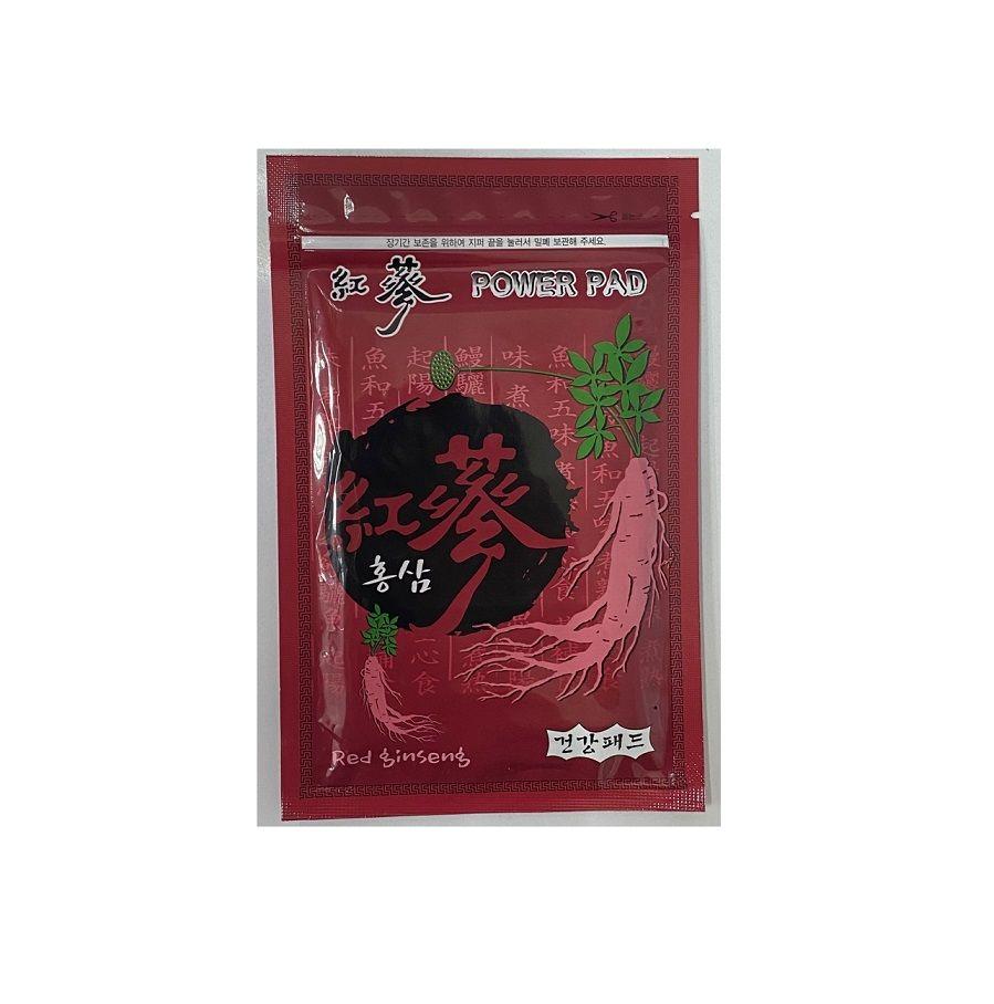 Пластырь красный женьшень, 20 шт Korean Red Ginseng Power Pad