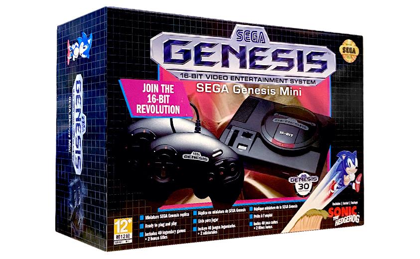 Игровая приставка SEGA Genesis Mini (ASIA version) + 42 игры