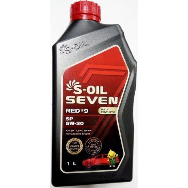 S-OIL SEVEN RED#9 SP 5W-30 Масло моторное, Синтетическое, 1 л