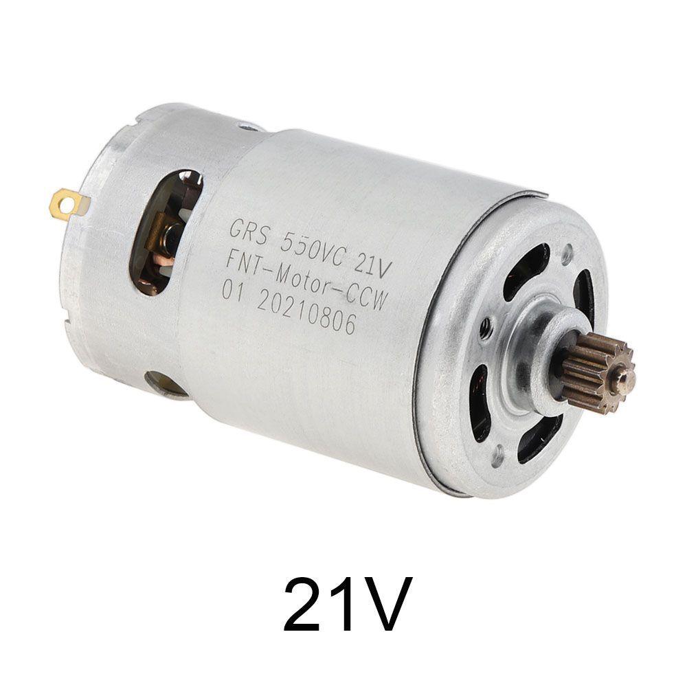 12 зубьев 21 V 21500 - 29000RPM RS550 DC Motor для электрической дрели / шуруповерта